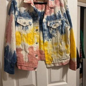Levi's Multicolor Tie-Dye Jean Jacket